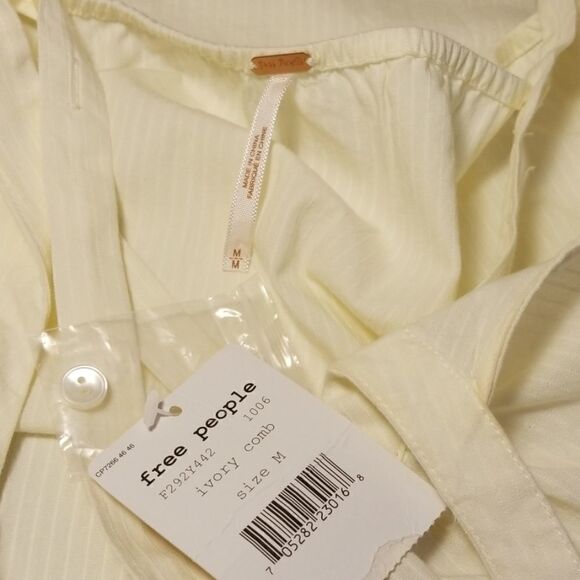 Free People Native Sun Ivory Comb Shift Dress - Picture 6 of 8